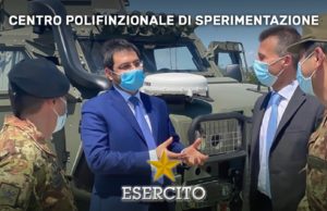 Visita al Centro Polifunzionale di Sperimentazione (CEPOLISPE) Il Sottosegretario alla Difesa Angelo Tofalo visita il Centro Polifunzionale di Sperimentazione dell'Esercito Italiano